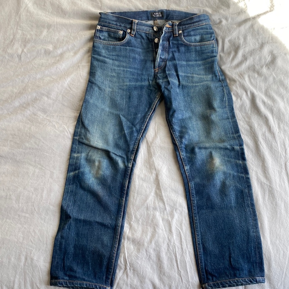 APC SELVAGE DENIM